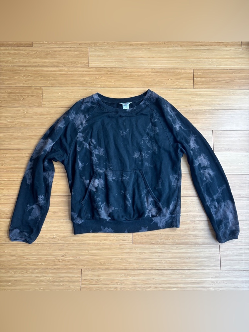 Hard Tail yoga vintage tie dye slouchy sweater